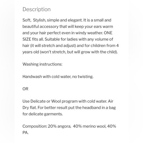 MJUK Iceland Headband - Picture 4 of 6